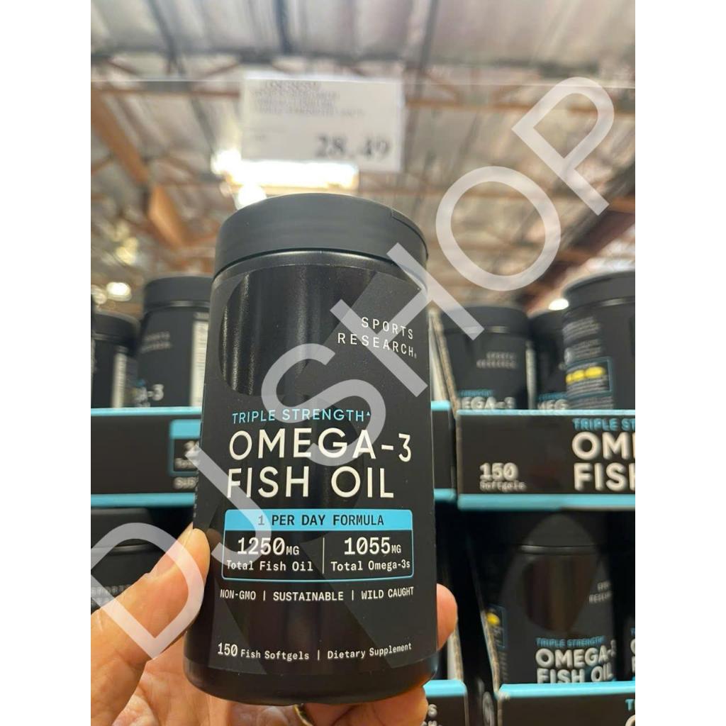 [SHOP DJ] Viên Uống Triple Strenght Omega-3 Fish Oil 150v Của Mỹ