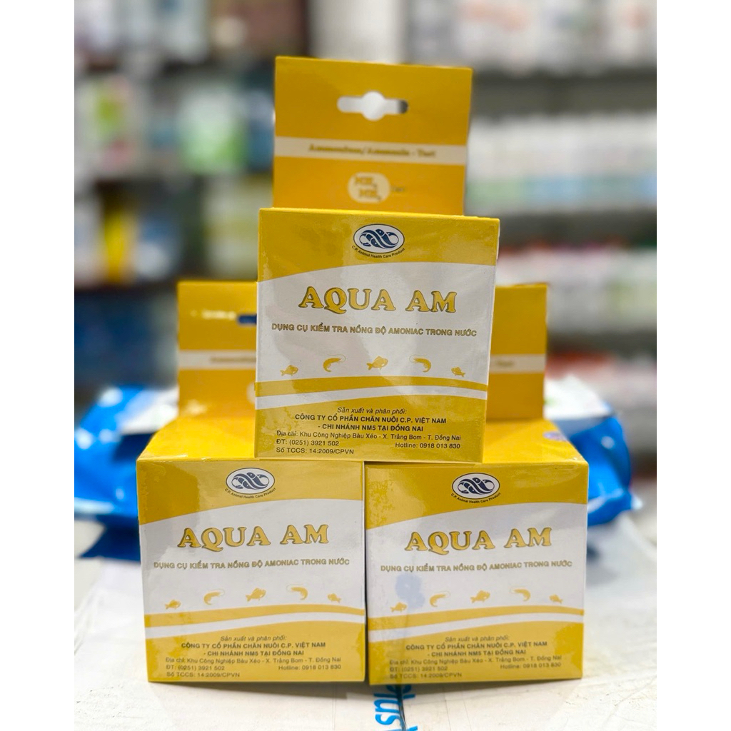 Test CP Aqua AM - kiểm tra nồng độ Amoniac NH3 trong nước