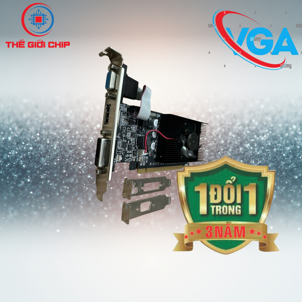Card màn hình (VGA) GT 730-OC 4GB (có pass gắn máy lớn /nhỏ) I like new Box Bảo hành 36 tháng