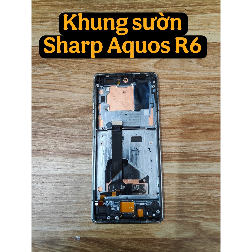 Khung Xương Sharp Aquos R6 Zin Tháo Máy – Sườn Viền Sharp Aquos R6 Chuẩn