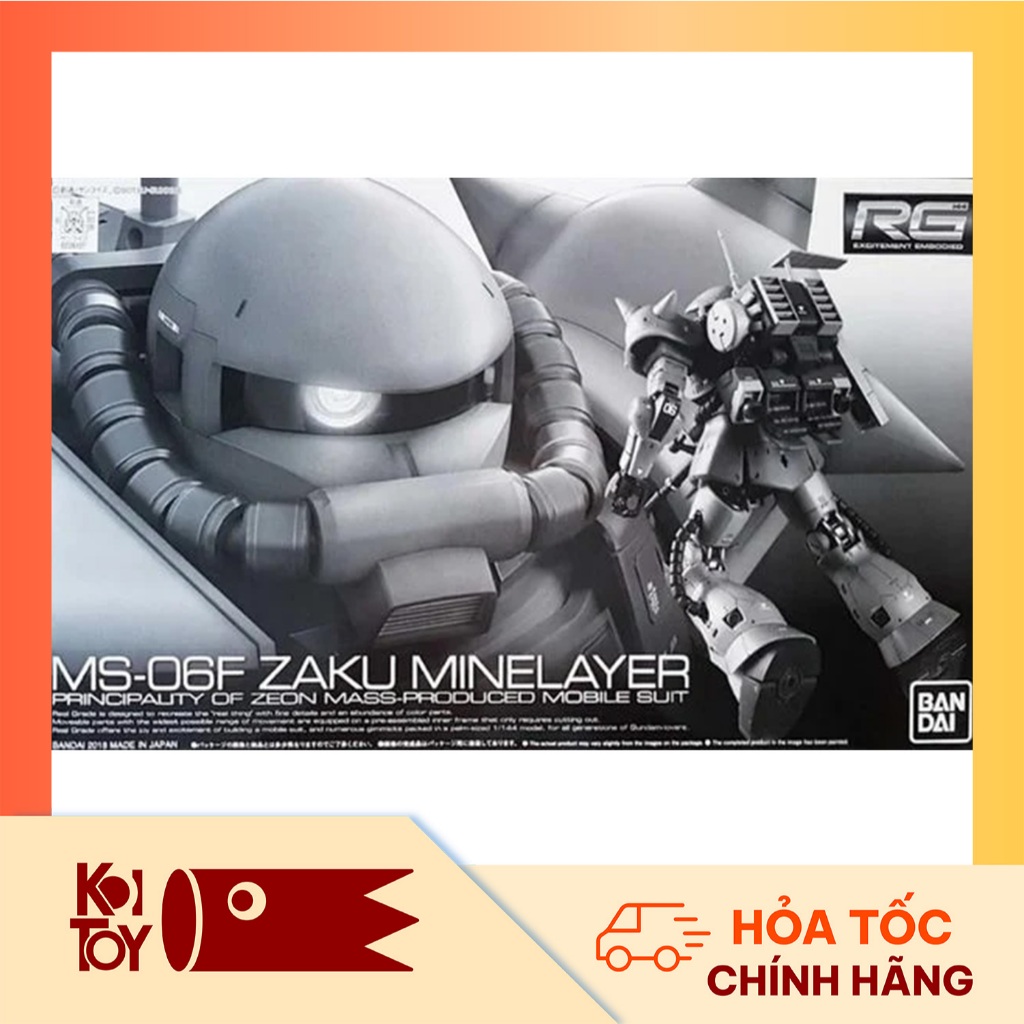 [Hàng chính hãng] Mô hình RG 1/144 MS-06F Zaku MineLayer