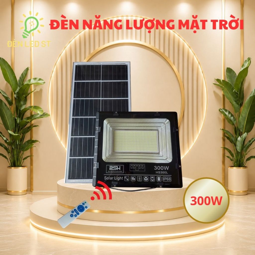 ĐÈN NĂNG LƯỢNG MẶT TRỜI 300W JD-8300L