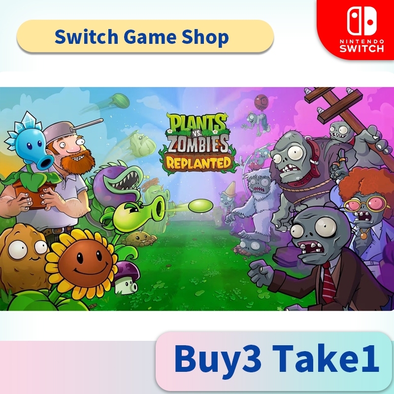 Plants vs. Zombies: Replanted Nintendo Switch2 Game  Mua 3 Tặng 1