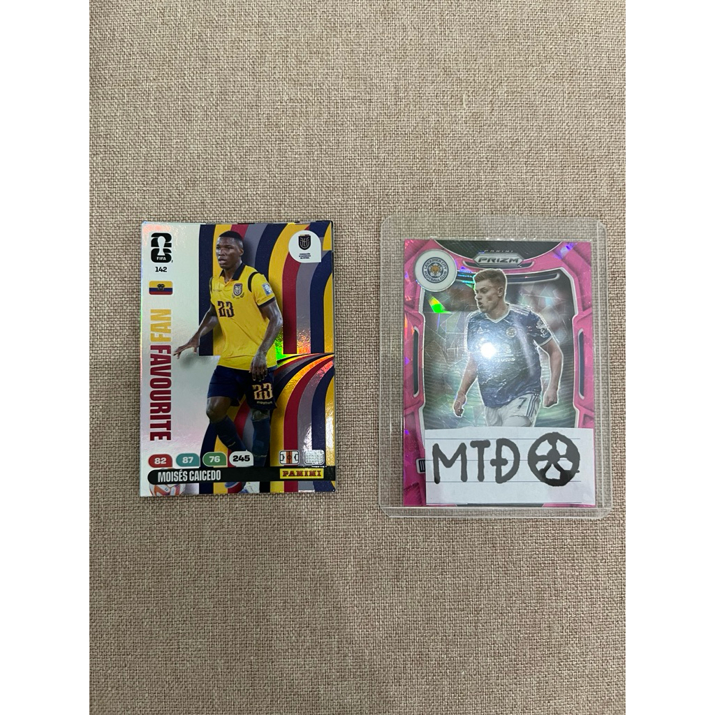 Thẻ Panini World Cup - FF Moises Caicedo