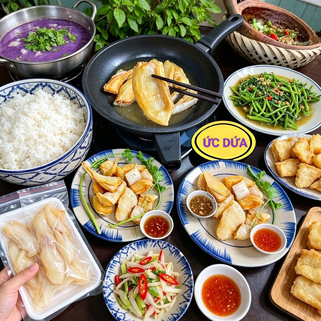 ỨC CÁ DỨA khay 500g. Giao hỏa tốc