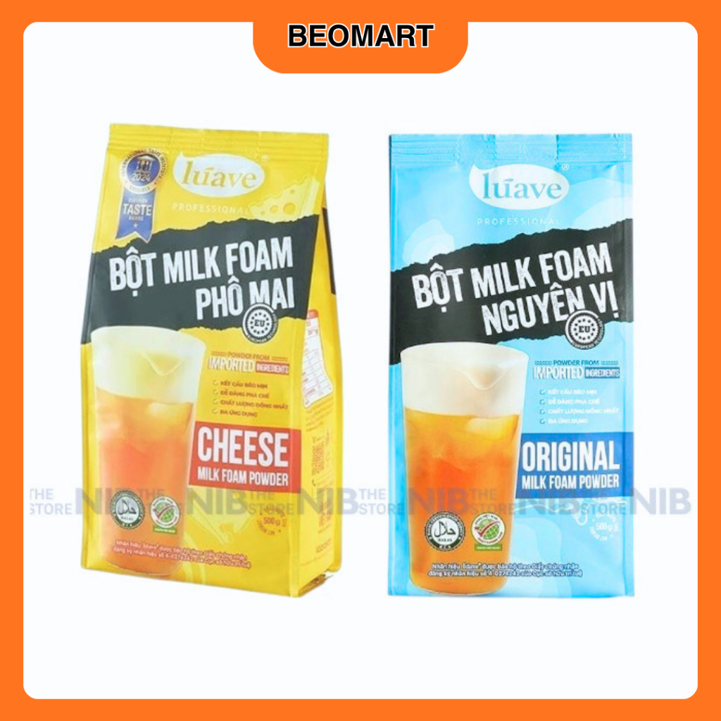 Bột Milk Foam Luave dùng trong pha chế Trà sữa,cafe 500G