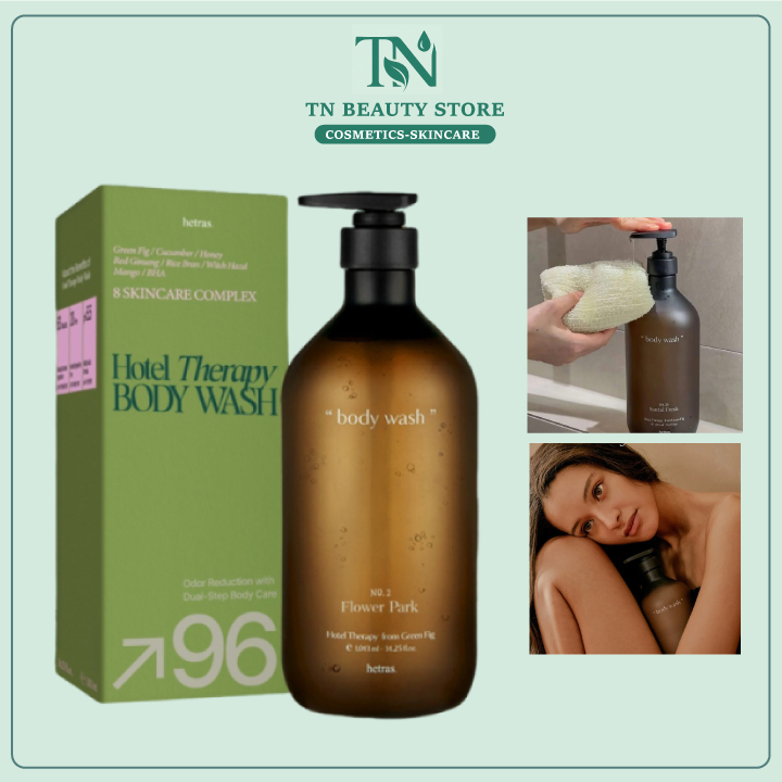 Sữa Tắm Hương Nước Hoa Hetras Hotel Therapy Body Wash No.07 Hotel Wood