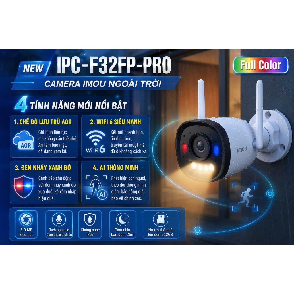 Camera imou F32FP- pro