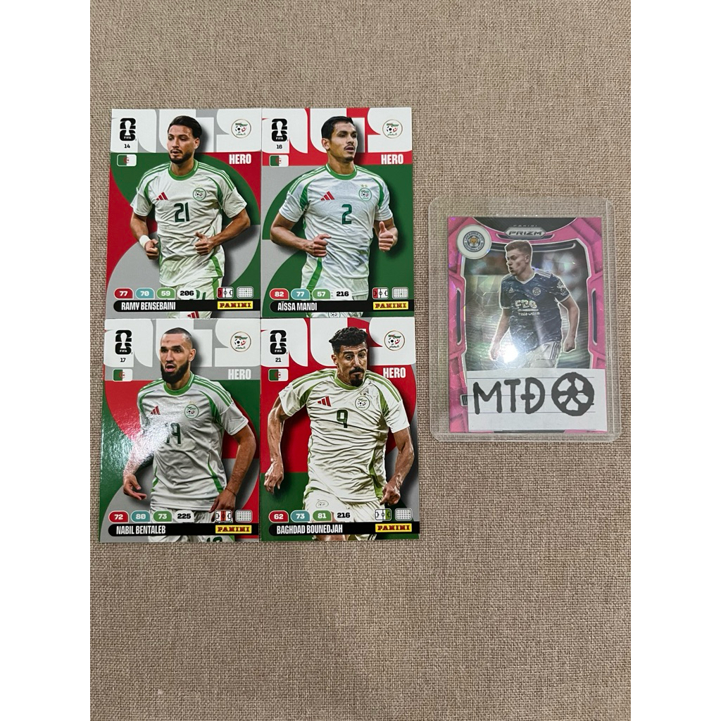 Thẻ Panini World Cup - DTQG Algeria