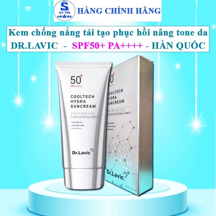 Kem chống nắng cooltech hydra suncream Dr.lavic chính hãng kem chống nắng dr lavic hàn quốc dr+lavic