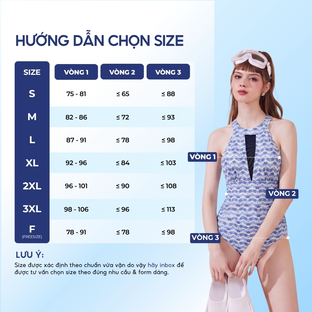 Đồ bơi một mảnh nữ cổ yếm hở lưng thời trang đi biển - Bikini Passport - BS569_TRI | BigBuy360 - bigbuy360.vn