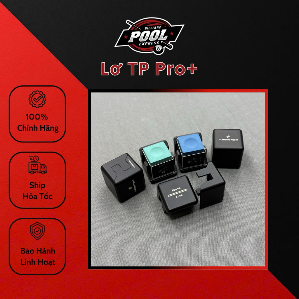 Lơ bi-a TP, Turning Point Pro+ kèm hộp sắt (Chính hãng)