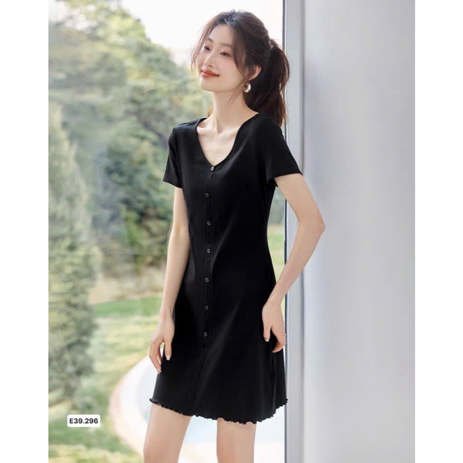 ĐẦM LEN DỆT #MOHO M0207 E39.296