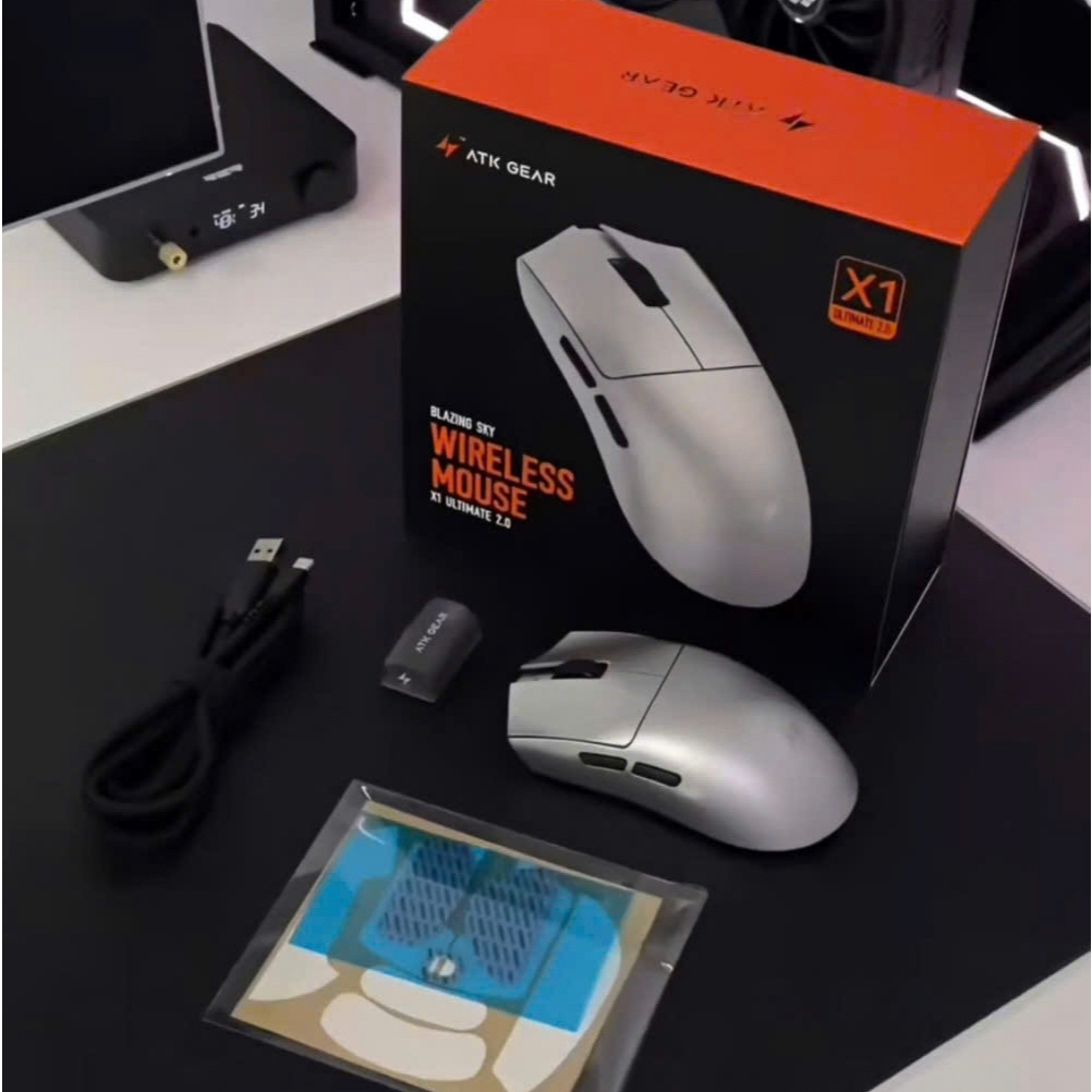 Chuột Gaming Không Dây ATK X1 V2 Ultimate 2.0 (ATKX1V2) / ATKA9 - Wireless 8000Hz Chính Hãng - Bảo Hành 12 Tháng | BigBuy360 - bigbuy360.vn