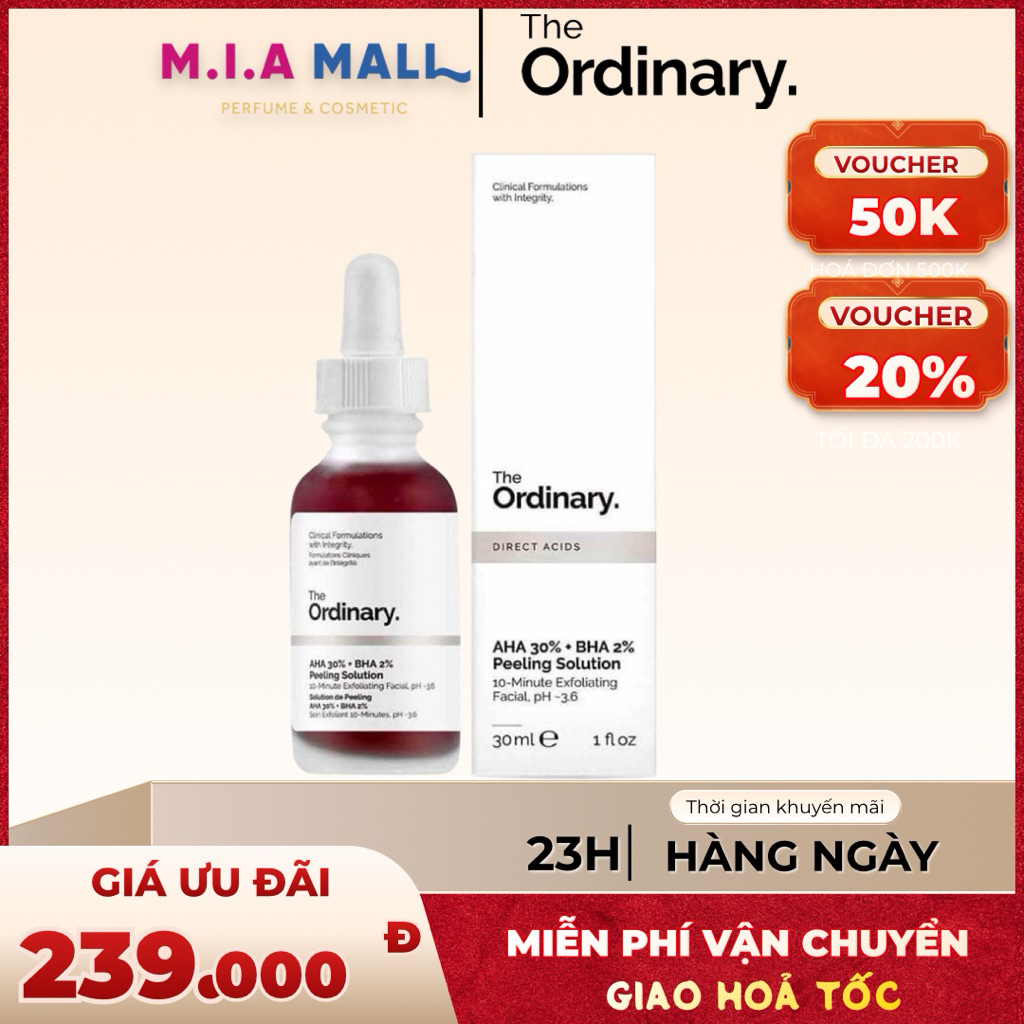 Serum The Ordinary AHA 30% BHA2% Peeling Solution