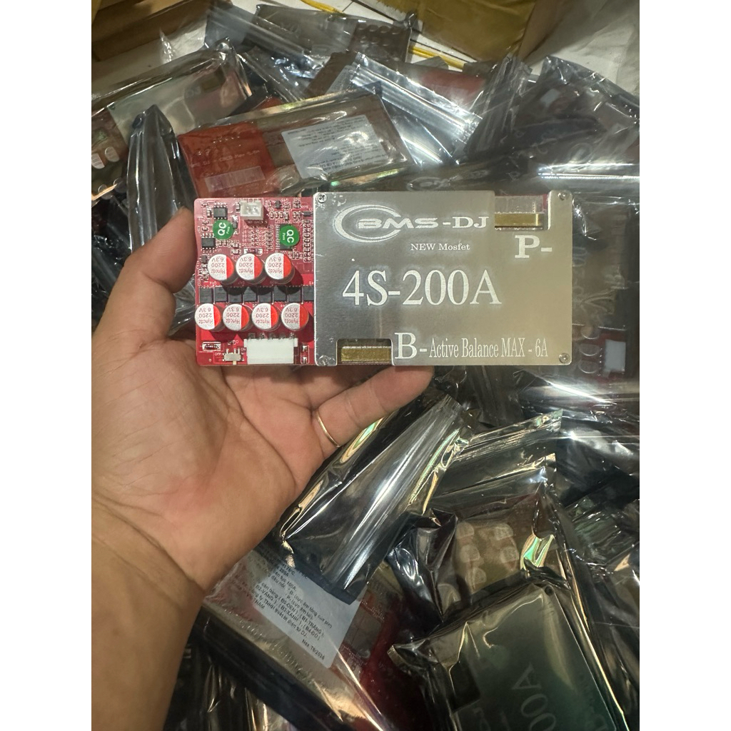 mạch 4s 200A DJ có căn bằng 6A cảm biến nhiệt bảo vệ