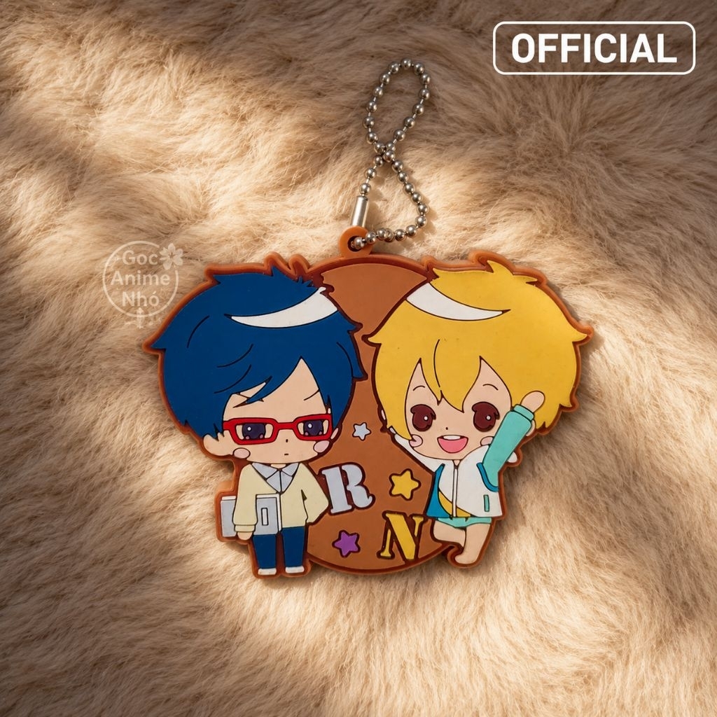 Móc khoá Free Rei Ryugazaki và Nagisa Hazuki