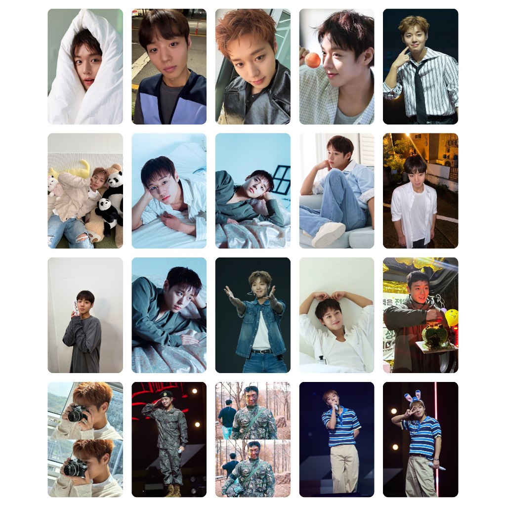 Lomo card PJH-B40 ảnh bo góc Park Jihoon - IG