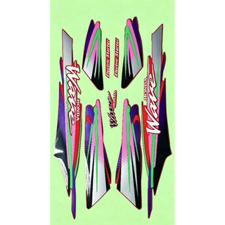 Tem theo xe Wave Thailand 1998 100cc