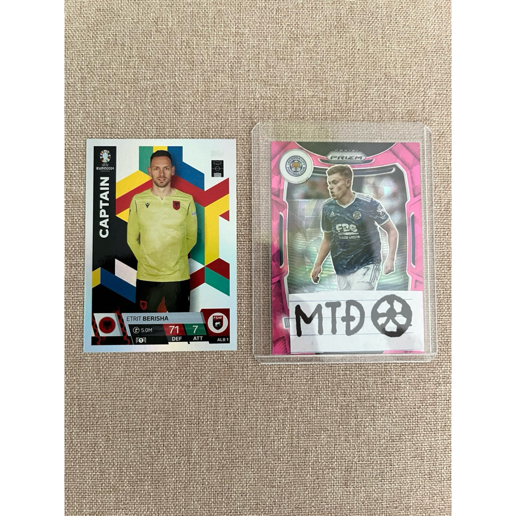 Thẻ Topps Euro 2024 - Etrit Berisha Captain