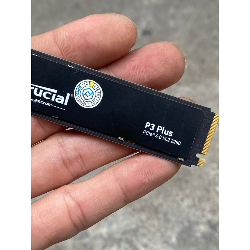 Ssd Nvme 1T gen 4x4 Crucial P3 plus