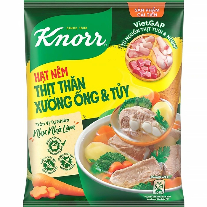 Hạt Nêm Knorr Gói 400G - Bột Nêm Knorr Gói Nhỏ 400G
