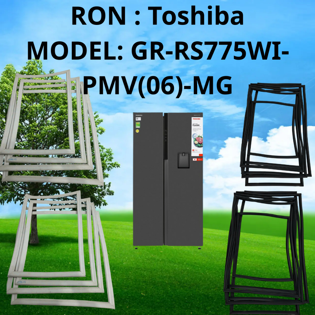 RON  TỦ  TOSHIBA model: GR - RS775WI (596L)