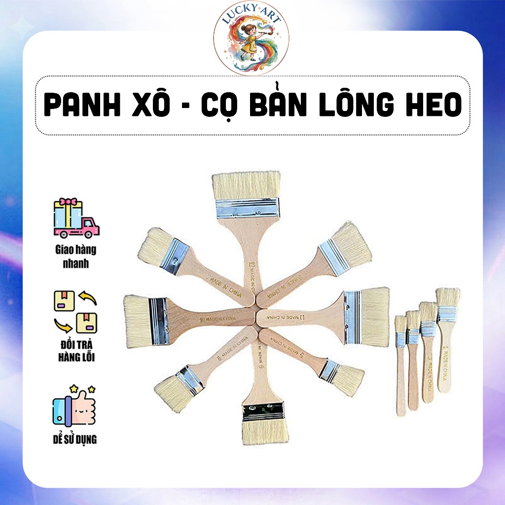 PANH XÔ LÔNG HEO SUNWAY B140 - GIÁ RẺ ( Cọ Bản) - Lucky Art