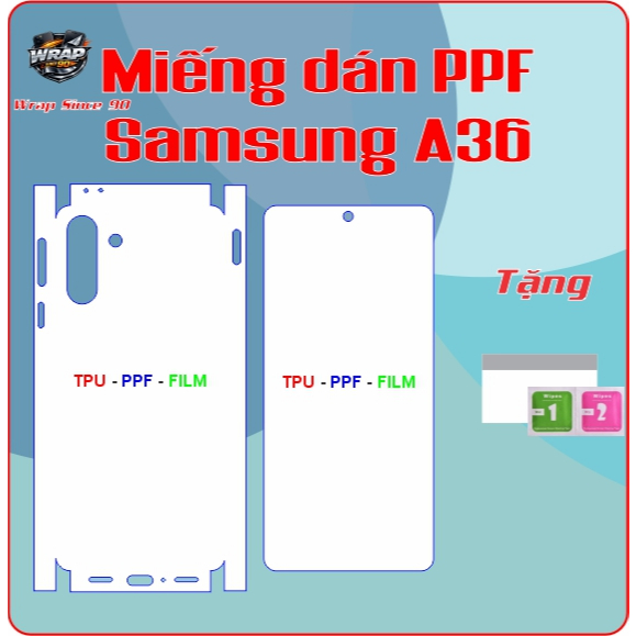 Miếng dán PPF bảo vệ điện thoại Samsung A36