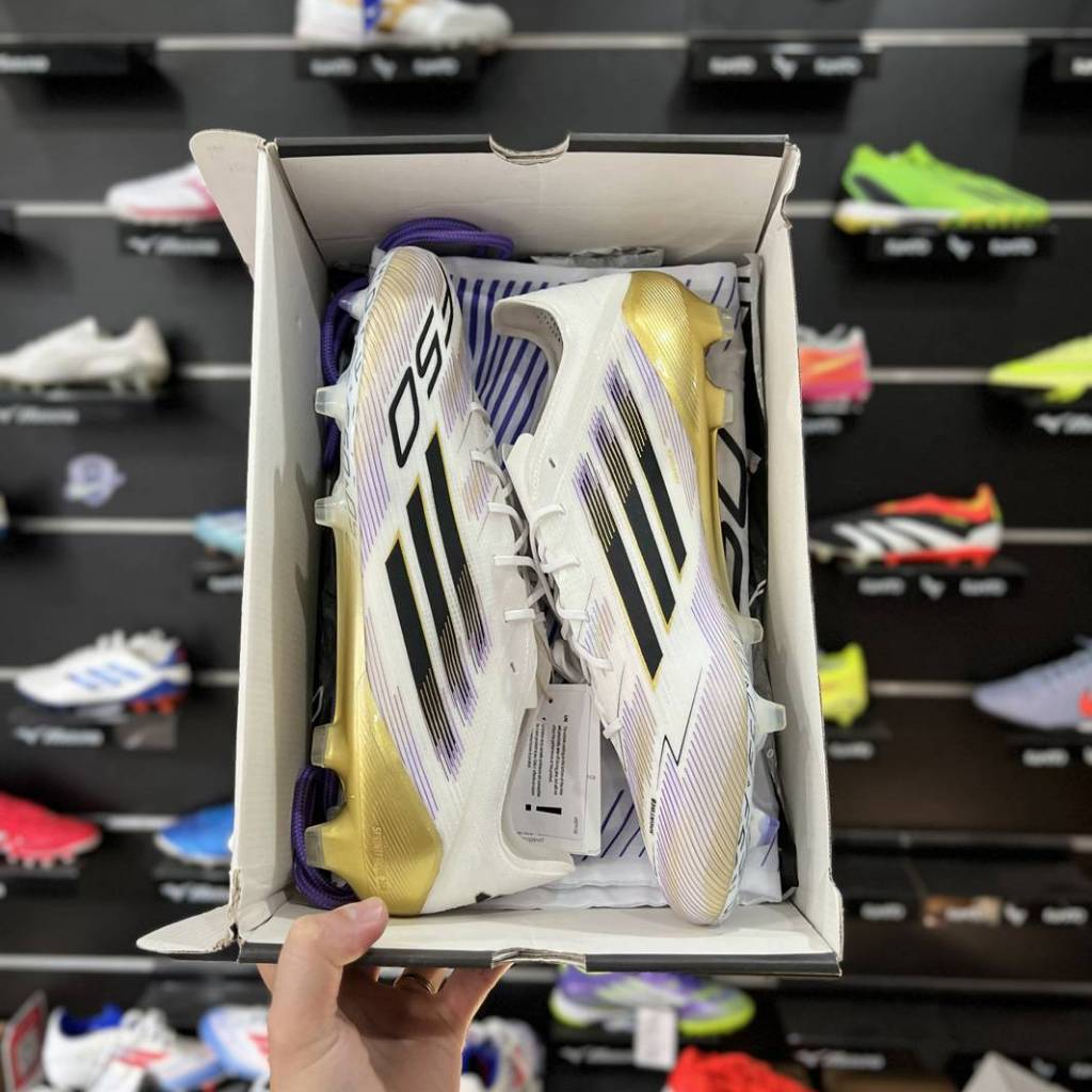[Nhiều Màu] ADIDAS F50 ELITE FG - Giày Đá Banh Sân Cỏ Tự Nhiên Chính Hãng - Tặng Kèm Túi Rút