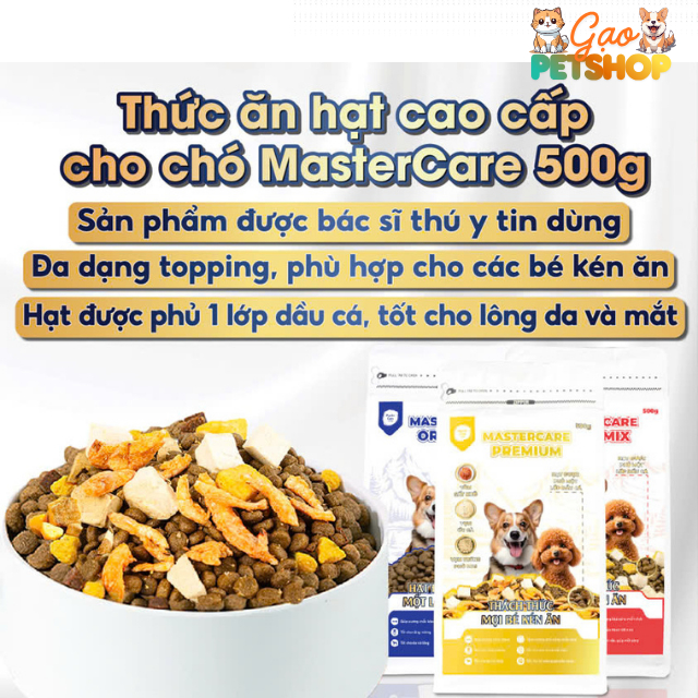 Thức Ăn Hạt MasterCare Dành Cho Chó
