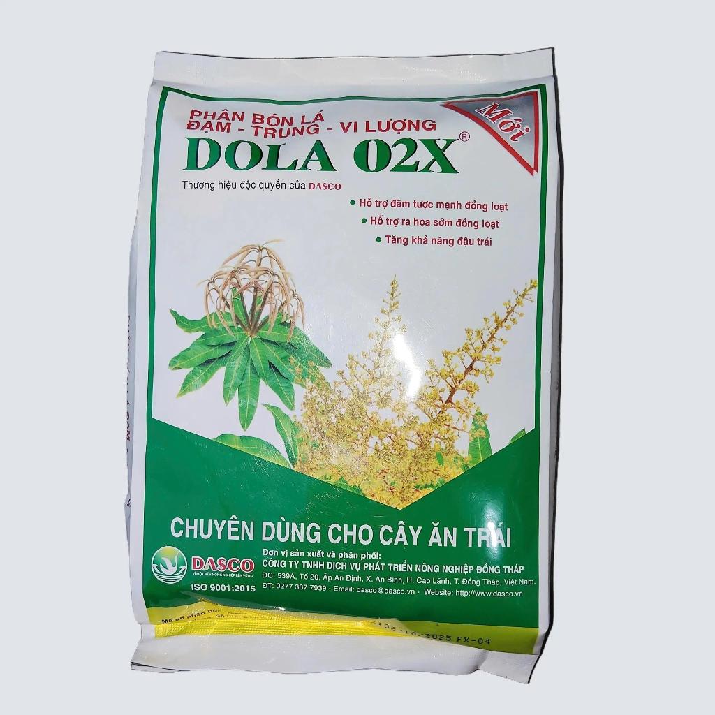DOLA 02X chính hãng của Dasco - Gói 1kg - Phân bón lá đạm trung vi lượng