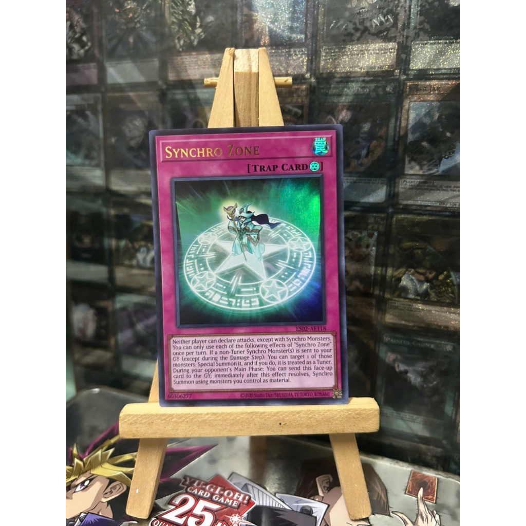 [ Đỗ Lạc 2 Yugioh ] Thẻ Bài Yugioh AE Synchro Zone (ES02-AE118)