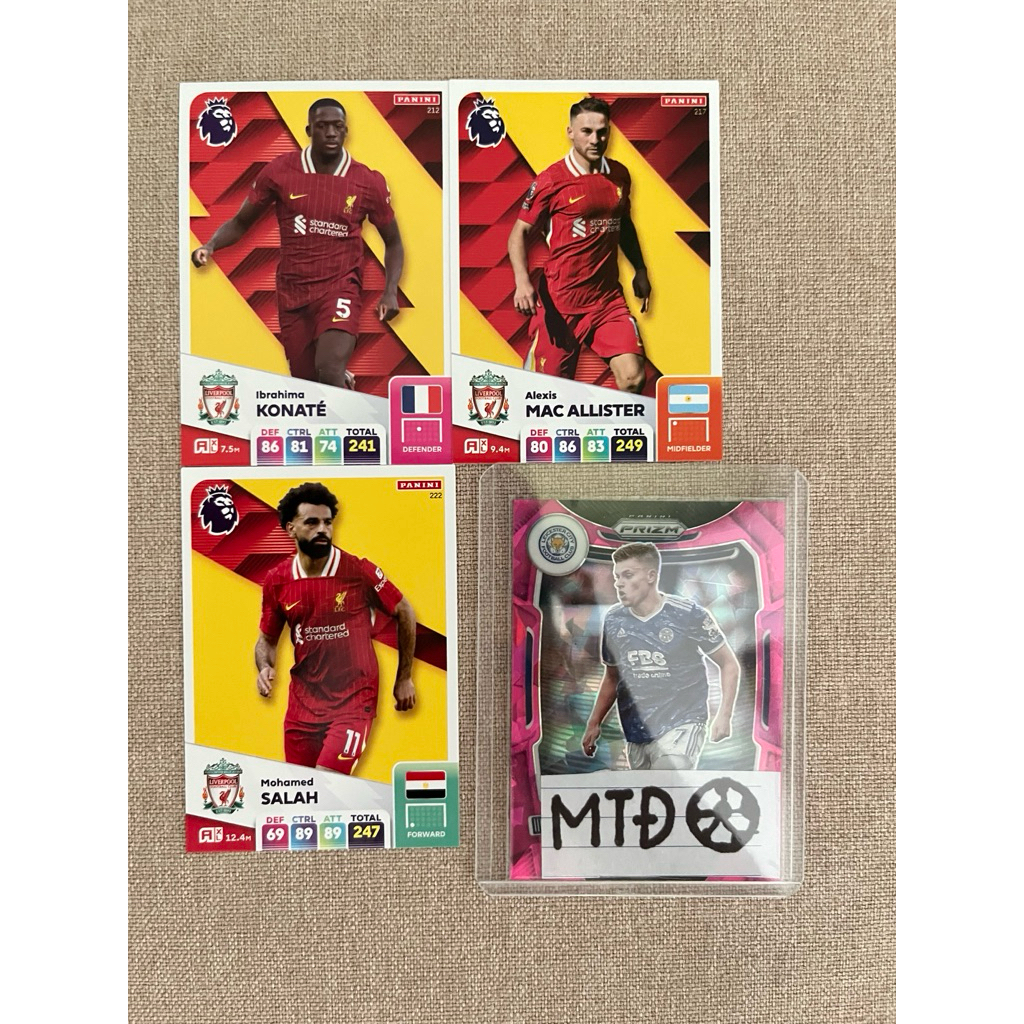 Thẻ Panini AXL 2024/2025 - Liverpool