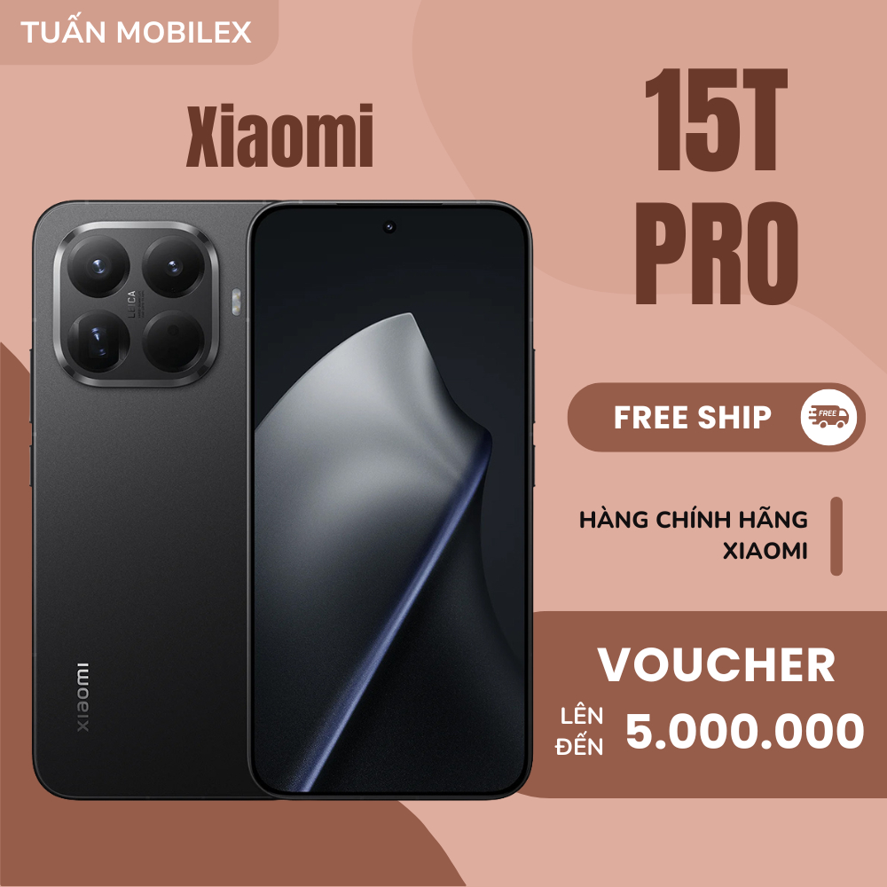 [Chính hãng Xiaomi] Điện thoại thông minh Xiaomi 15T Pro 5G