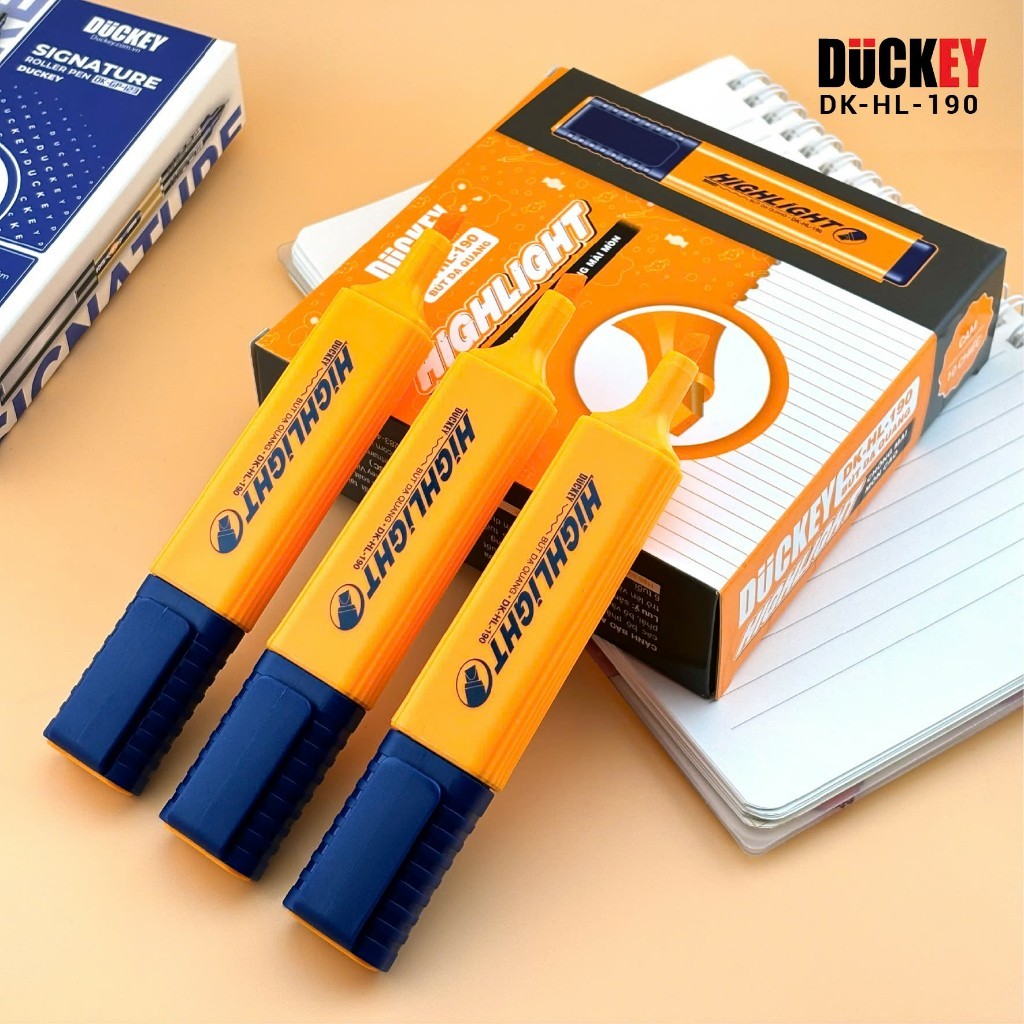 Bút nhớ dòng - Bút Highlight DK-HL-190 thương hiệu Duckey Việt Nam