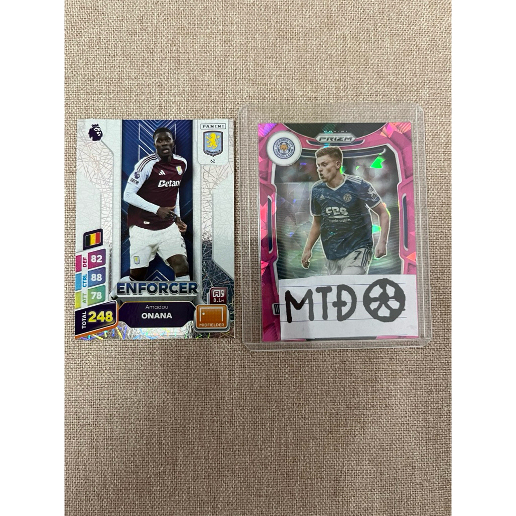 Thẻ Panini AXL 2025 Plus - Amadou Onana
