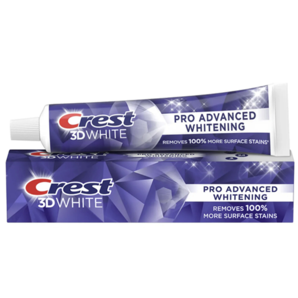 Kem đánh răng Crest 3D White Pro Advanced Whitening