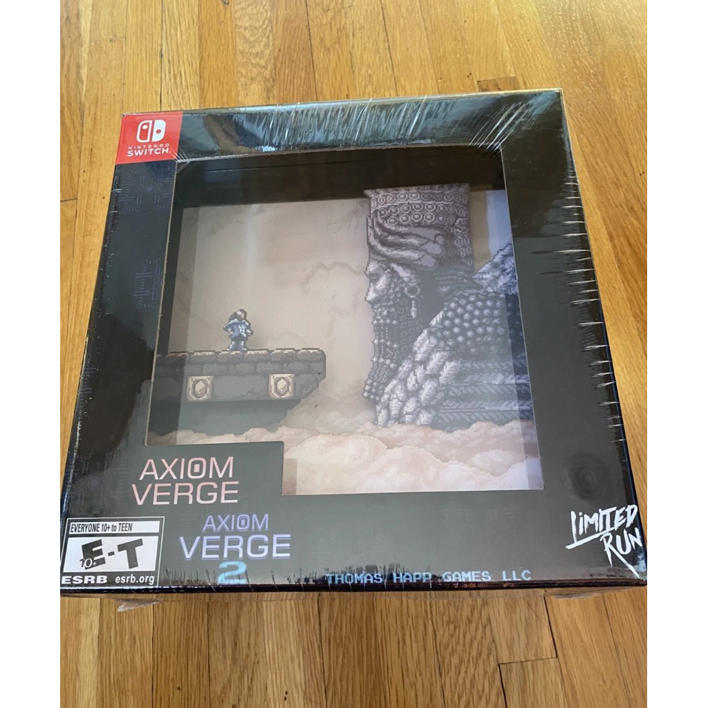 Axiom Verge 1+2 Dual Pack CE Nintendo Switch Brand New Sealed