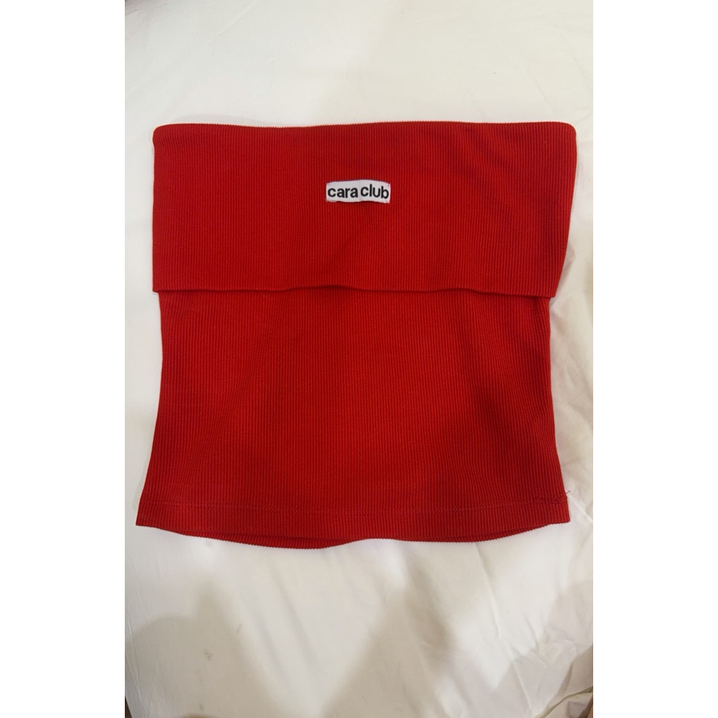 TubeTop áo ống Cara club đỏ size S