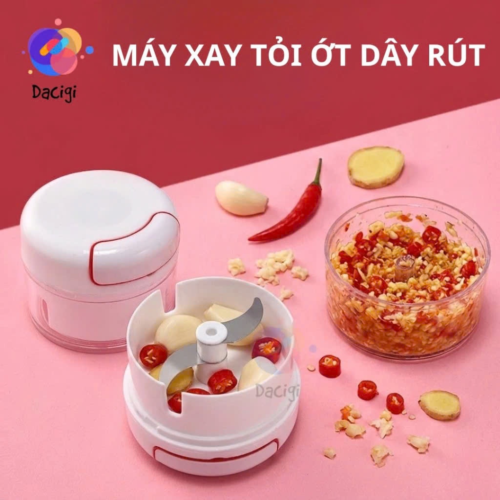 Dụng cụ xay tỏi ớt, xay đồ ăn dặm , cầm tay mini