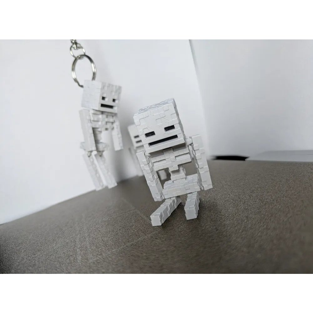 [MINECRAFT] Figure Skeleton Minecraft In 3D – Mô Hình Quái Vật Game