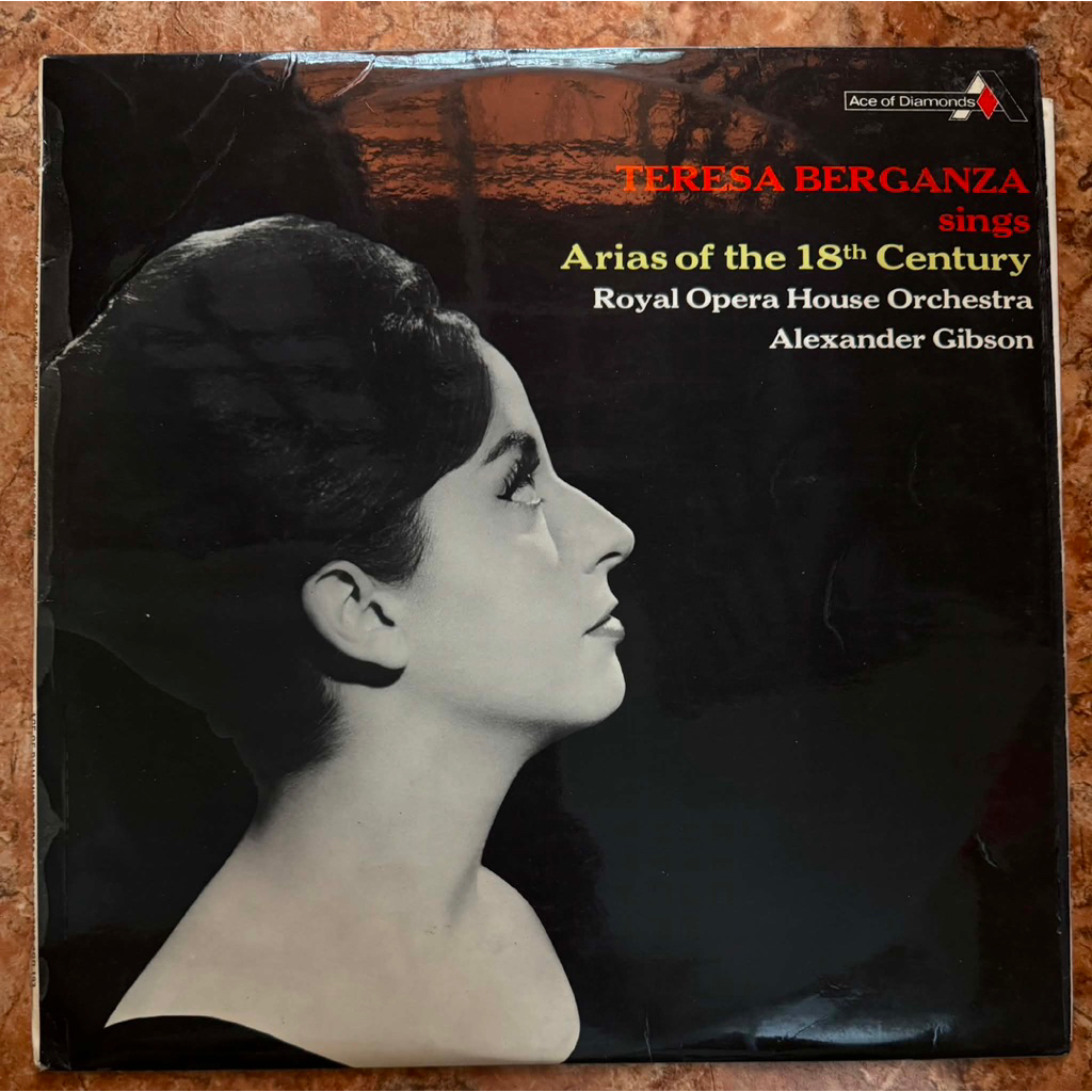 ĐĨA THAN - Teresa Berganza sings Arias of the 18th century   Teresa Berganza (Mezzo-soprano) Dàn nhạ
