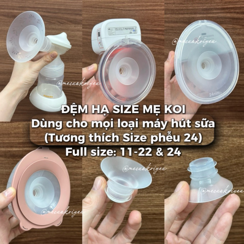 - ĐỆM HẠ SIZE MẸ KOI MK01 SIÊU ÊM CHO MÁY HÚT SỮA (fullsize)
