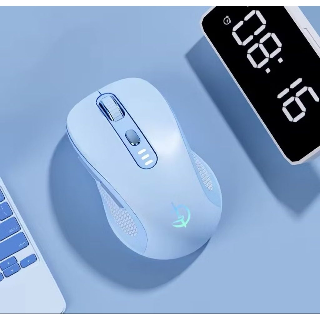 Chuột bluetooth 5.1 không dây TEKKIN M500W2 silent ko tiếng click có LED báo…