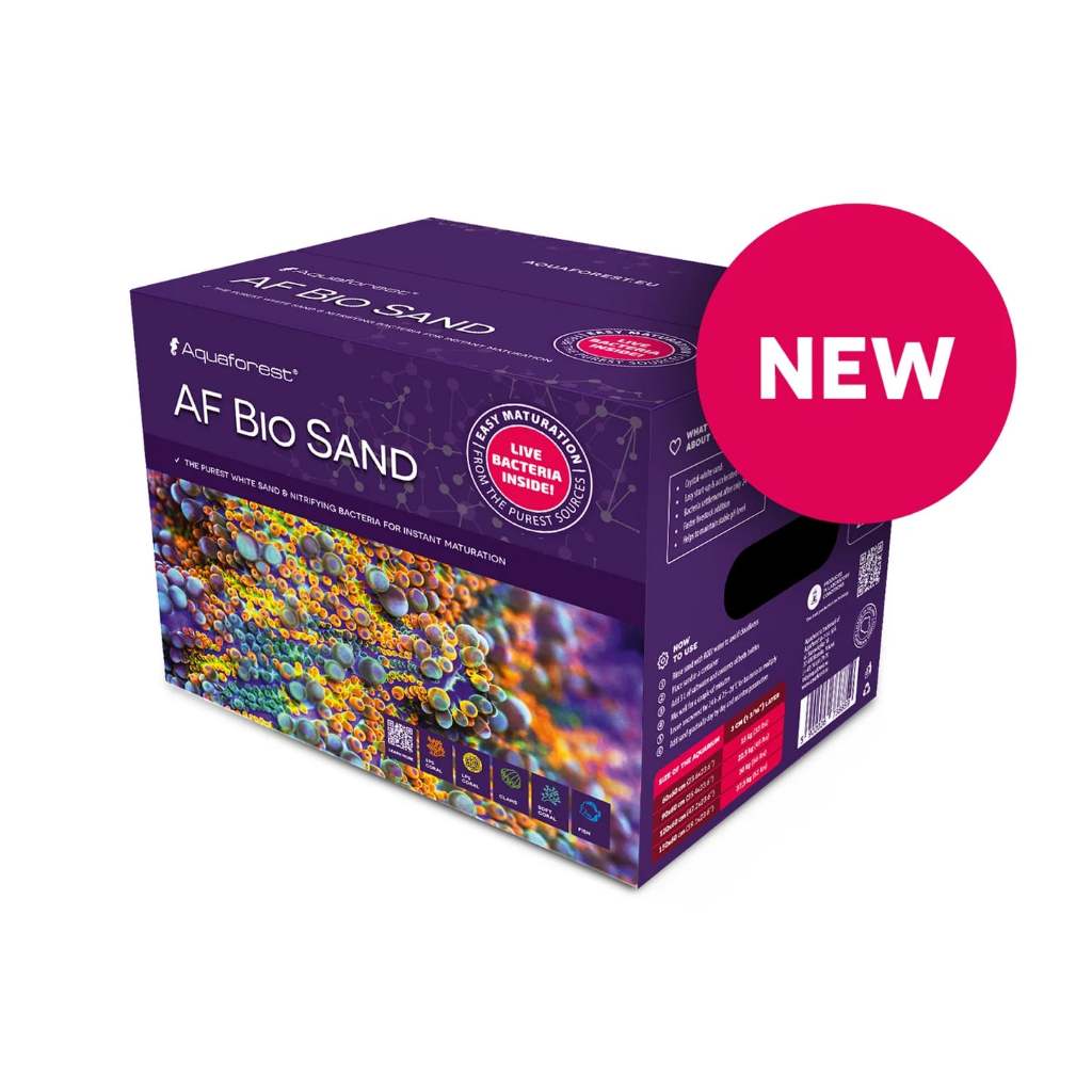 Cát nền chứa sẵn vi sinh cho bể cá cảnh biển AF BIO SAND 10kg - AQUAFOREST