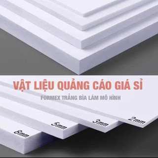 Tấm formex mô hình kích thước lớn