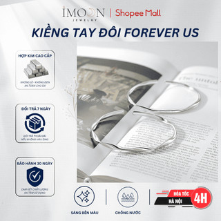 Lắc tay đôi hợp kim cao cấp không gỉ Imoon Jewelry - 041