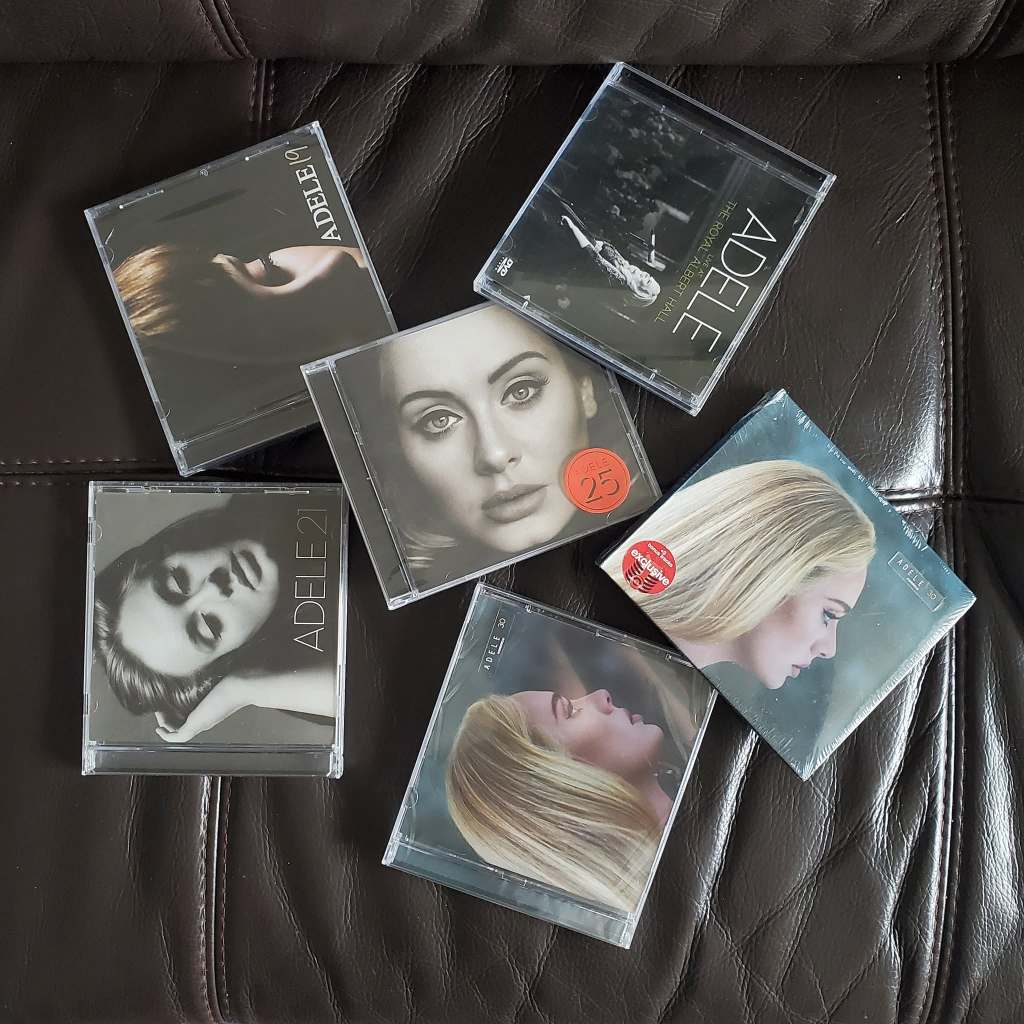 Adele - CD 19 21 25 30 albums cds