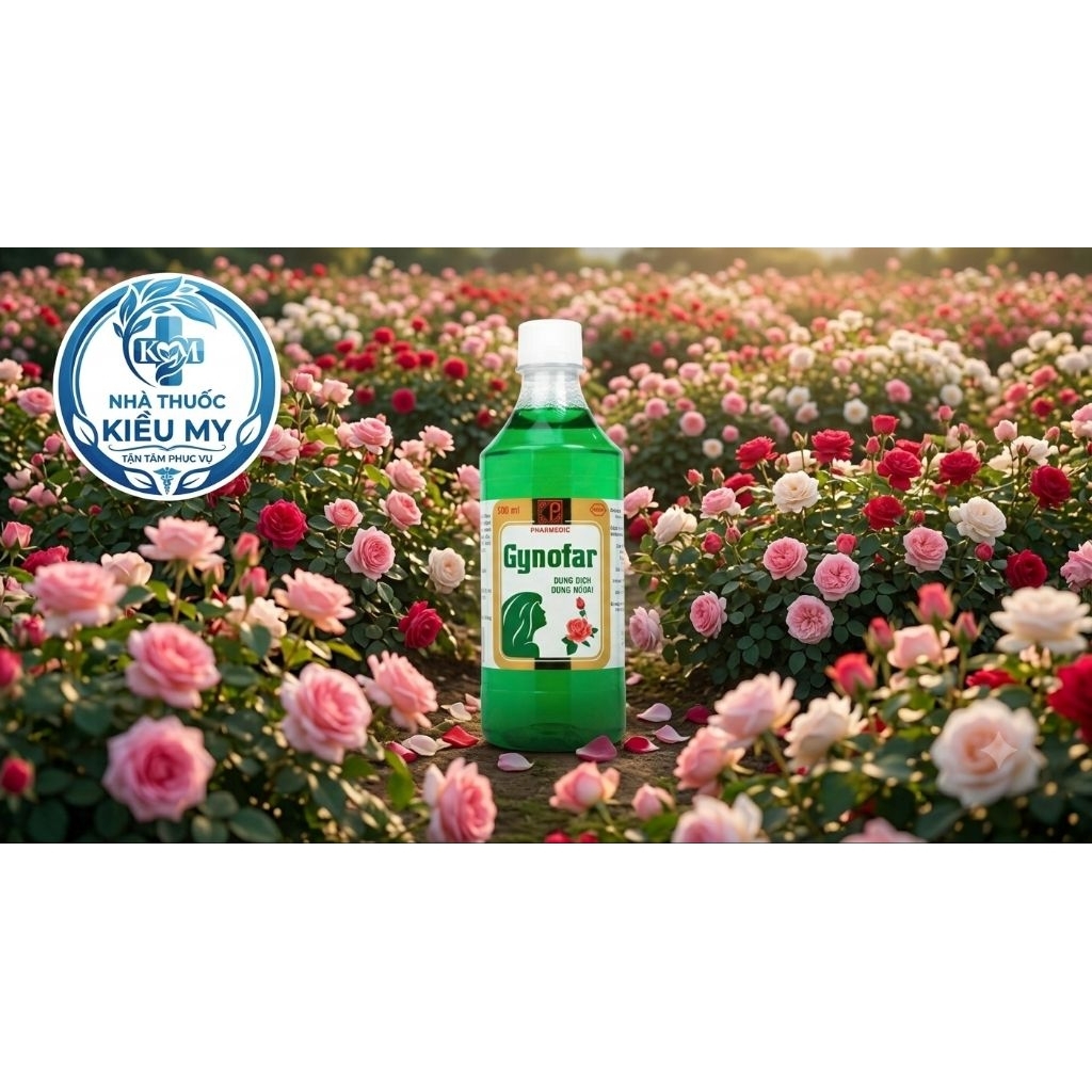 Dung dịch vệ sinh dùng ngoài Gynofar 500ml